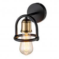 Бра Escada 659/1A E27*40W Black/Brass, КИТАЙ, код 05202240413, штрихкод 505037096311, артикул 659/1A