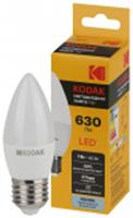 Лампа 7W Лампа LED B35-7W-840 Е27 свеча нейтральный KODAK, КИТАЙ, код 05103020054, штрихкод 887930426786, артикул Б0057627