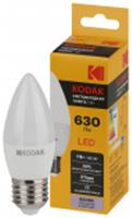 Лампа 7W Лампа LED B35-7W-865 Е27 свеча холодный KODAK, КИТАЙ, код 05103020055, штрихкод 887930426793, артикул Б0057628