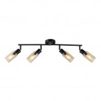 Спот Escada 10172/4 E14*40W Black/Amber, КИТАЙ, код 0521000179, штрихкод 505037097462, артикул 10172/4 Amber