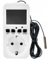 Розетка с таймером Feron  (с датчиком контроля температуры) 3600W/16A 230V, КИТАЙ, код 0582400000, штрихкод 465778812877, артикул 48972