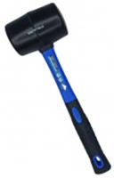 Vertextools киянка резиновая 450 г. черная резина, фибергласовая рукоятка 10-50-450, КИТАЙ, код 0660300078, штрихкод 463017100023, артикул 10-50-450