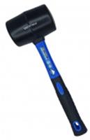 Vertextools киянка резиновая 680 г. черная резина, фибергласовая рукоятка 10-50-680, КИТАЙ, код 0660300080, штрихкод 463017100025, артикул 10-50-680