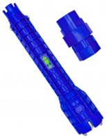 Vertextools многофункциональный ключ для монтажа сантехники 8 в 1 2110-8-1, КИТАЙ, код 0661200847, штрихкод 463017101521, артикул 2110-8-1