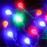 СНОУ БУМ Гирлянда эл. 3м, 14LED, с насадкой шар d15мм, мультицвет, 8 реж, ПВХ прозрач., 220В, КИТАЙ, код 75004010548, штрихкод 468025950945, артикул 381-145