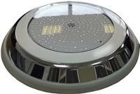 Прожектор светодиодный под плитку с оправой из нерж. стали Pool King 25 Вт W803 (RGB)