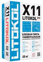 Клеевая смесь для плитки Litokol X11 EVO, цвет серый, мешок 25 кг