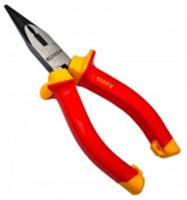 Длинногубцы ELITECH 160 мм, диэлектрические, 1000В, CrV, Китай, код 06606070004, штрихкод 464003202767, артикул 120401