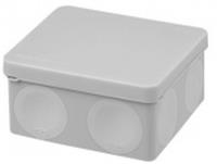 Распределительная коробка TDM 100х100х50 открытой установки серая IP66 SQ1401-2513, РОССИЯ, код 05802140072, штрихкод 469025980777, артикул SQ1401-2513
