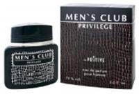 MEN'S CLUB PRIVILEGE 90 мл MEN, РОССИЯ, код 3032900268, штрихкод 464000723108, артикул