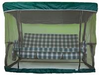 Чехол Garden story для качелей, 1300х2050х1740 мм, с москитной сеткой, зеленый