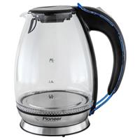 Чайник электрический Pioneer ke806g черный/синий
