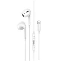 Проводные наушники вкладыши Hoco M111 Max Lightning (white) 221104