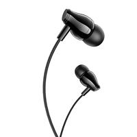 Проводные наушники с микрофоном внутриканальные Borofone BM61 Jack 3,5 (black) 133719