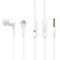 Проводные наушники с микрофоном внутриканальные Celebrat D3 Jack 3,5 (white) 106451