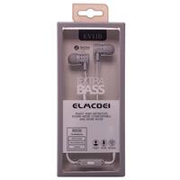 Проводные наушники с микрофоном внутриканальные Elmcoei EV110 Jack 3,5 (gray) 66546