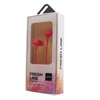 Проводные наушники внутриканальные Activ AH103 Fresh Line Jack 3,5 (red) 61668