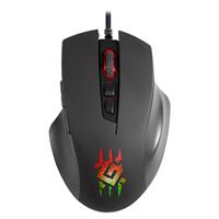Мышь оптическая Defender Wolverine GM-700L 12800dpi, игровая (black) (237336) 237336