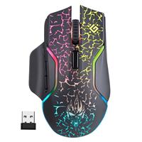 Мышь оптическая беспроводная Defender Oneshot GM-067 3200dpi, 300 мАч, 7D игровая (black) 238166