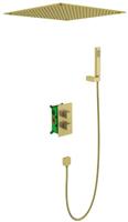 Душевая система (стойка) Timo Petruma SX-5029/17SM золото матовое