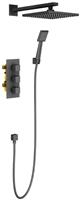 Душевая система (стойка) Timo Tetra-thermo SX-0179/03SM черный