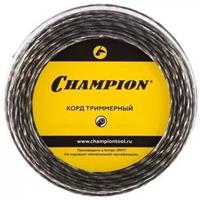 Леска триммерная (корд) Champion Tri-twist 3.0мм*50м