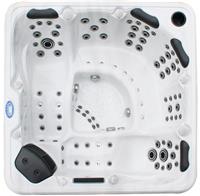 Мини СПА бассейн Jazzi SKT 333E чаша White Pearlcent, обшивка Chocolate, WI-FI