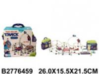 Железная дорога на батарейках 142 дет. звук, в/к 26х15,5х21,5 см, Китай, код 83505100064, штрихкод 469900405126, артикул JB0405126