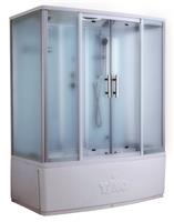 Душевая кабина Timo 150х88 см Standart Т-6650 Silver Fabric, высота 220 см