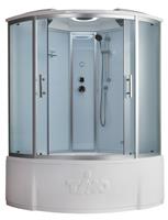 Душевая кабина Timo 120х120 см Standart Т-6625 Silver Fabric, высота 220 см