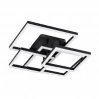 L11015-4 BK Потолочный светильник LED4U, КИТАЙ, код 05202020305, штрихкод 461019210152, артикул L11015-4 BK