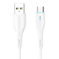 Кабель USB - micro USB SKYDOLPHIN S48V 100см 3A (white) 206464