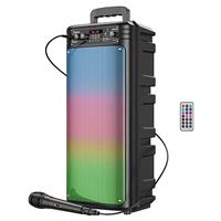 Портативная акустика напольная Hoco BS52 Billowing 20W, микрофон (black) 214121