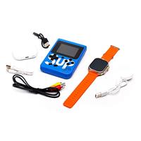 Набор - Watch ULTRA + TWS Apods Pro + SUP (400 игр) (blue) (237393) 237393