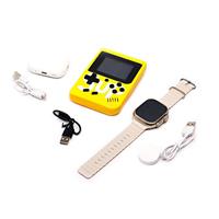 Набор - Watch ULTRA + TWS Apods Pro + SUP (400 игр) (yellow) (237394) 237394
