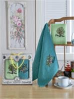 Салфетка METEOR 40х60х2 вафельная кор. OLIVE 8347, Турция, код 01207211822, штрихкод 868107891056