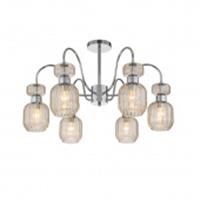 Люстра Escada 1141/6PL E14*60W Chrome/Beige, КИТАЙ, код 05202061390, штрихкод 505037096619, артикул 1141/6PL Chrome/Beige