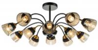 Люстра Escada 1148/12P E27*40W Black/Brass, КИТАЙ, код 05202061464, штрихкод 505037096839, артикул 1148/12P