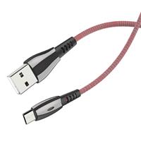 Кабель USB - micro USB Celebrat CB-12M 100см 3A (red) 125790