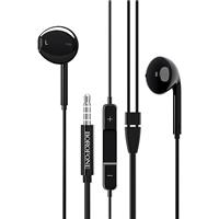 Проводные наушники с микрофоном вкладыши Borofone BM30 Original series Jack 3,5 (black) 126978
