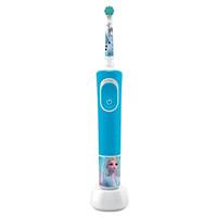 Зубная Щетка Электрическая Для Детей Oral-B vitality d100.423.2k kids frozen (голубой/розовый) +4 sticker pack