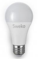 Лампа SWEKO 42 серия 42LED-A60-15W-230-6500K-E27-P, КИТАЙ, код 0510301365, штрихкод 468000638681, артикул 38681
