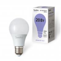 Лампа 20W Светодиодная Sweko 42 серия 42LED-A60-230-6500K-E27-P, КИТАЙ, код 05103010077, штрихкод 468000638906, артикул 38906