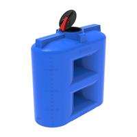 Емкость вертикальная ЭкоПром SL 2000 л, с откидной крышкой, цвет синий