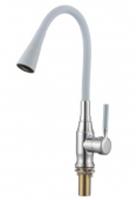 Смеситель серый излив для кухни, Китай, код 0221900605, штрихкод 697372936638, артикул S-2805AM04