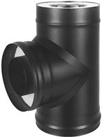 Сэндвич-тройник Везувий KERALUX Black, д.200х300, AISI 430/1,0мм/0,5мм