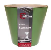 Горшок для цветов London 1.6л оливковый ING6204ОЛ (16)