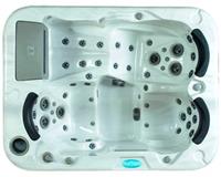 Мини СПА бассейн Jazzi SKT 335C чаша Midnight Opal, обшивка Grey