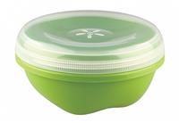 Банка пластиковая 0,58 ECO STYLE 4311759 закручивающаяся крышка (40)
