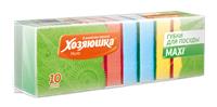 Губка для посуды Хозяюшка Мила MAXI 10шт Г-08 01001 (26)